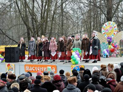 Масленница-2011  в городском парке