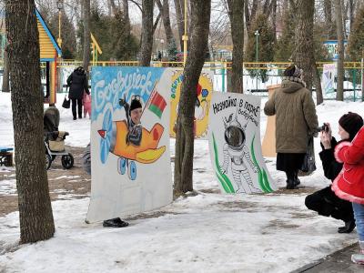 Масленица-2011  в городском парке