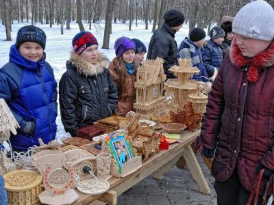 Масленица-2011  в городском парке